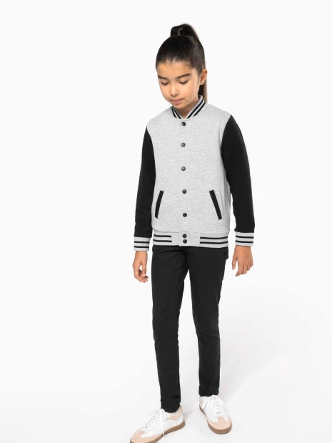 Vestes à personnaliser KARIBAN Blouson molleton teddy enfant 