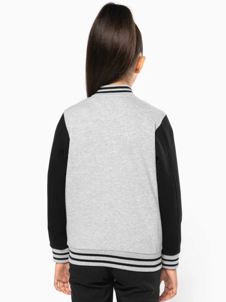 Vestes à personnaliser KARIBAN Blouson molleton teddy enfant 