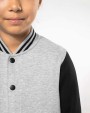 KARIBAN Kinder-College Jacke Jacken personalisierbar