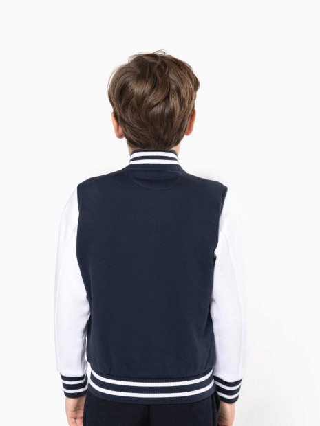 Vestes à personnaliser KARIBAN Blouson molleton teddy enfant 