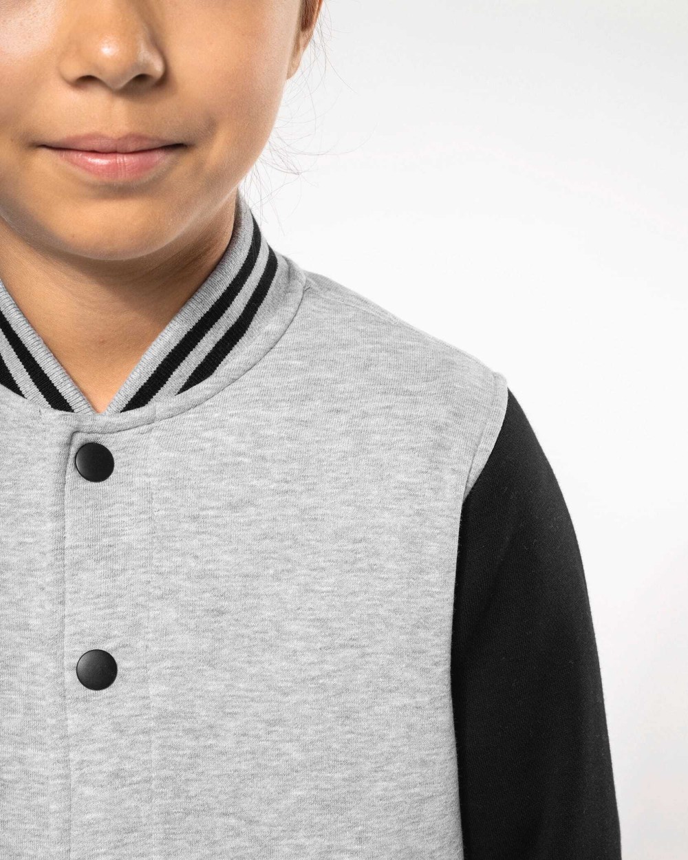 Vestes personnalisable KARIBAN Blouson molleton teddy enfant