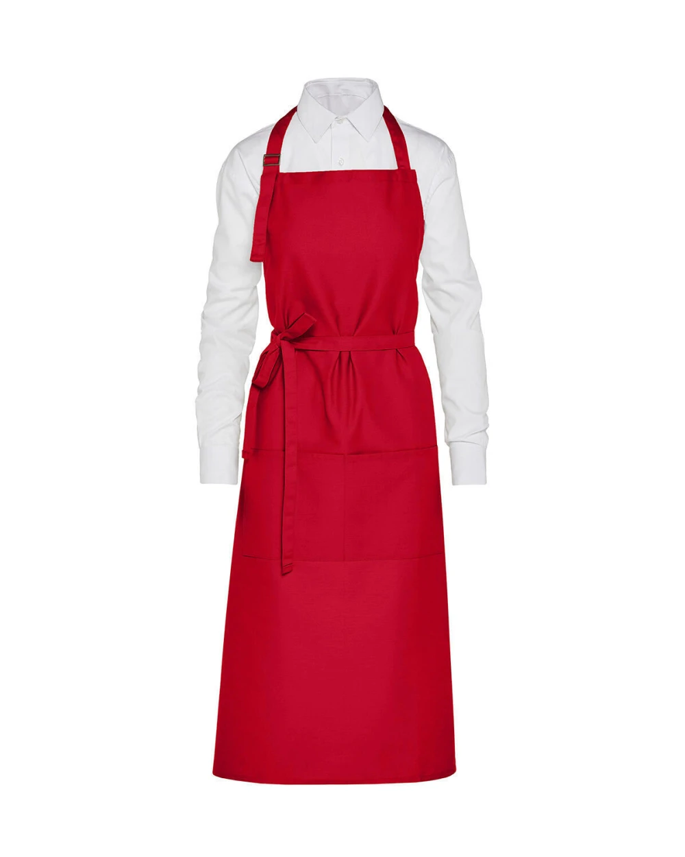 Schorten SG CLOTHING AMSTERDAM - Recycled Bib Apron with Pocket voor bedrukking &amp; borduring