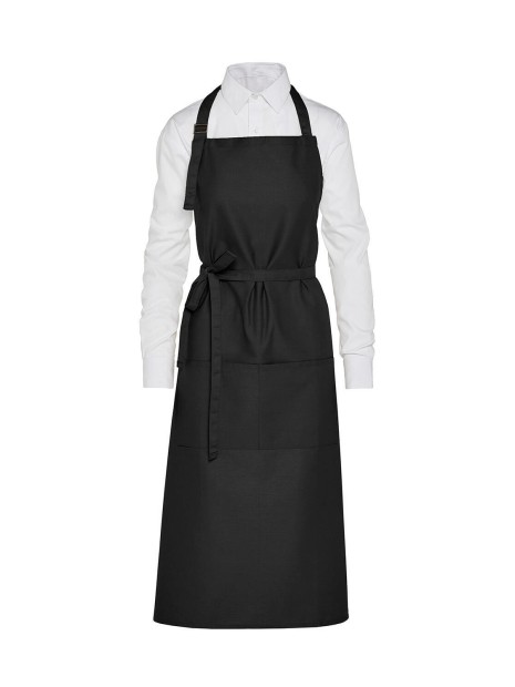 SG CLOTHING AMSTERDAM - Recycled Bib Apron with Pocket /api/colors/b9fdad4a-5e94-45cb-8c03-c08b349b28c3 personnalisable