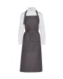 Schorten SG CLOTHING AMSTERDAM - Recycled Bib Apron with Pocket voor bedrukking &amp; borduring