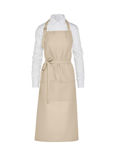 SG CLOTHING AMSTERDAM - Recycled Bib Apron with Pocket /api/colors/8531ca74-2d1a-473c-b4bd-4e4dd32fd4d9 personnalisable