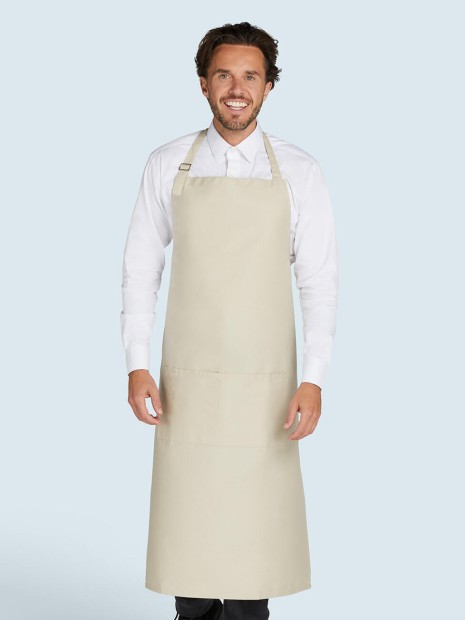 Tabliers à personnaliser SG CLOTHING AMSTERDAM - Recycled Bib Apron with Pocket 