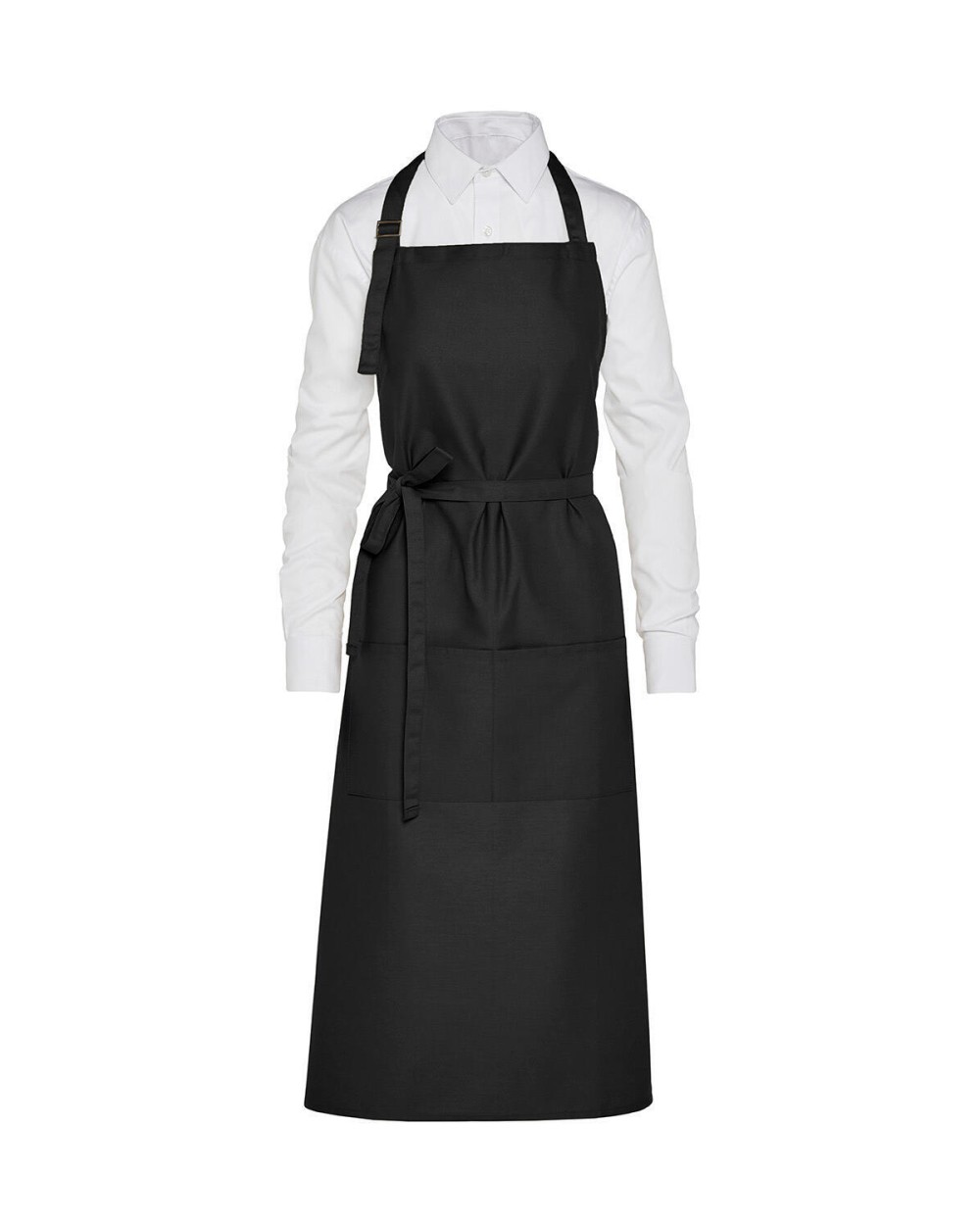 Schorten SG CLOTHING AMSTERDAM - Recycled Bib Apron with Pocket voor bedrukking &amp; borduring