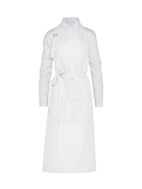 SG CLOTHING AMSTERDAM - Recycled Bib Apron with Pocket /api/colors/7a92cd2d-10d2-40b4-928b-296bb7487506 personnalisable