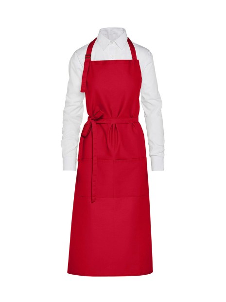 SG CLOTHING AMSTERDAM - Recycled Bib Apron with Pocket /api/colors/c953313a-9c9d-493b-934e-ddcf8fada2ae personnalisable