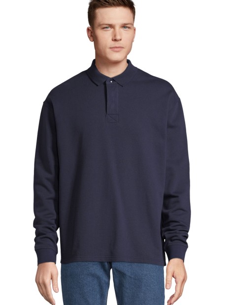 Sweat-shirts à personnaliser SOL'S Unisex Polo Collar Sweatshirt Heritage 