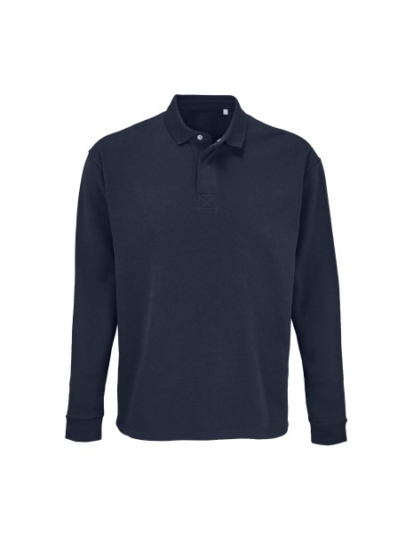 SOL'S Unisex Polo Collar Sweatshirt Heritage /api/colors/dac7f052-16c9-4080-ba5c-aefc702fb74b personnalisable