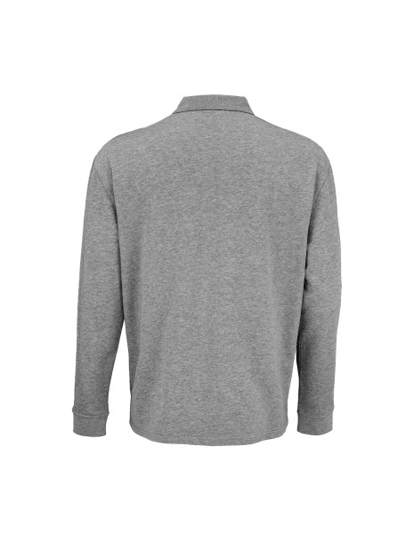 SOL'S Unisex Polo Collar Sweatshirt Heritage /api/colors/affde0b2-3f9e-462b-8bbe-959997fedc42 personnalisable