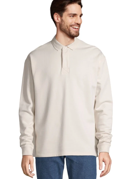 Sweat-shirts à personnaliser SOL'S Unisex Polo Collar Sweatshirt Heritage 