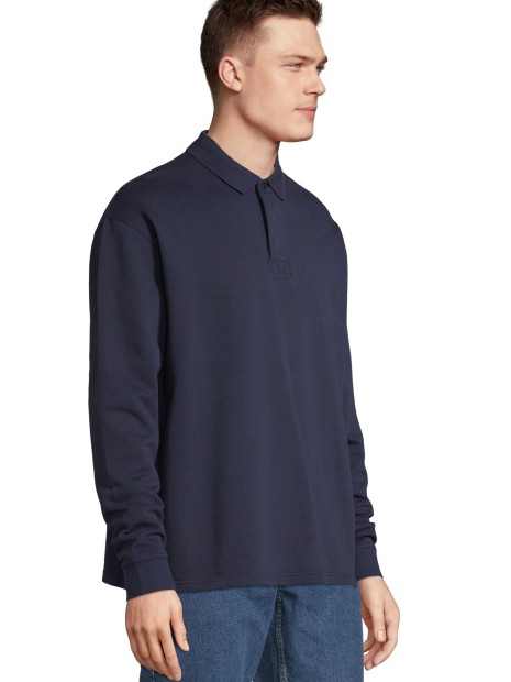 Sweat-shirts à personnaliser SOL'S Unisex Polo Collar Sweatshirt Heritage 