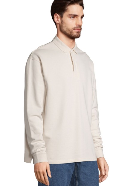 Sweat-shirts à personnaliser SOL'S Unisex Polo Collar Sweatshirt Heritage 