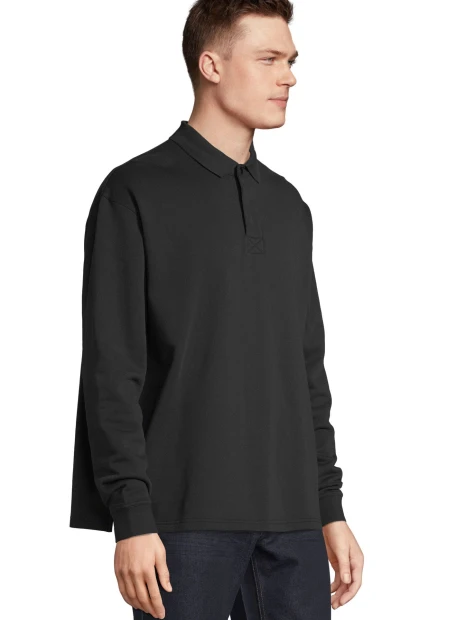 Sweat-shirts à personnaliser SOL'S Unisex Polo Collar Sweatshirt Heritage 