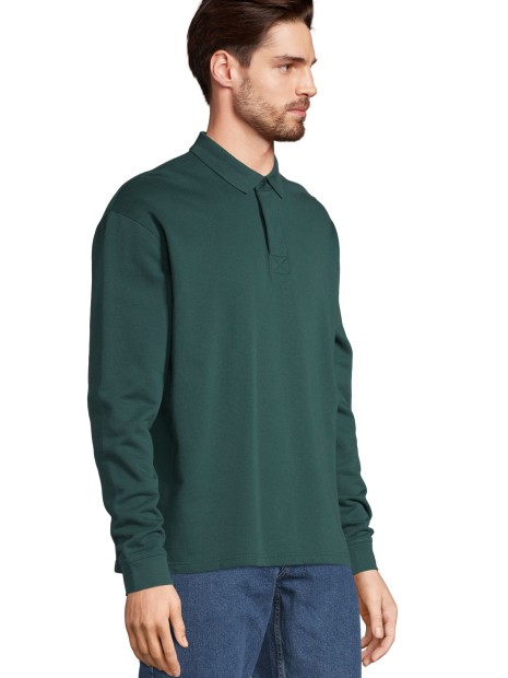Sweat-shirts à personnaliser SOL'S Unisex Polo Collar Sweatshirt Heritage 