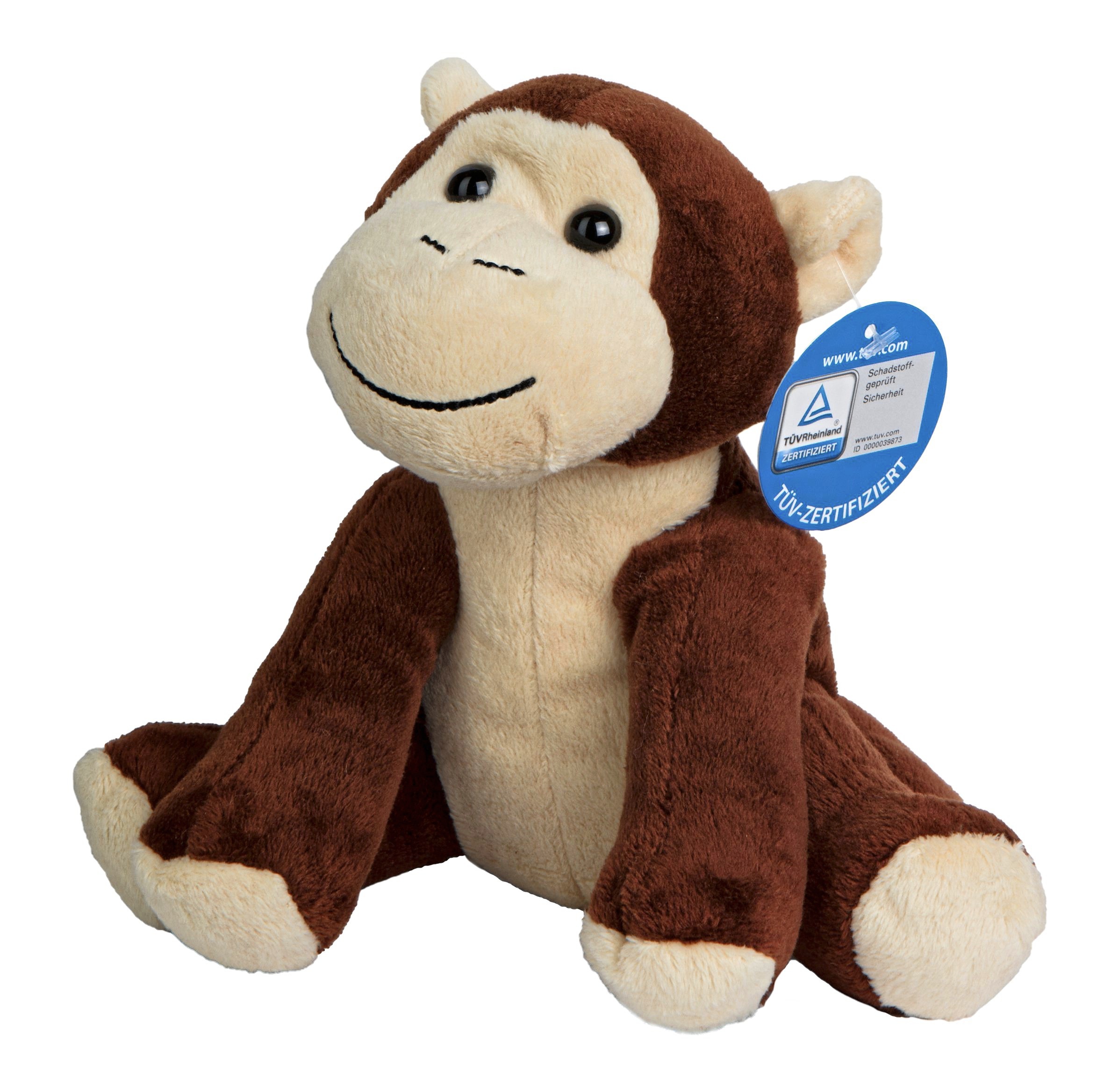 Benodigdheden MBW MiniFeet® Zoo Animal Monkey Bjarne voor bedrukking &amp; borduring