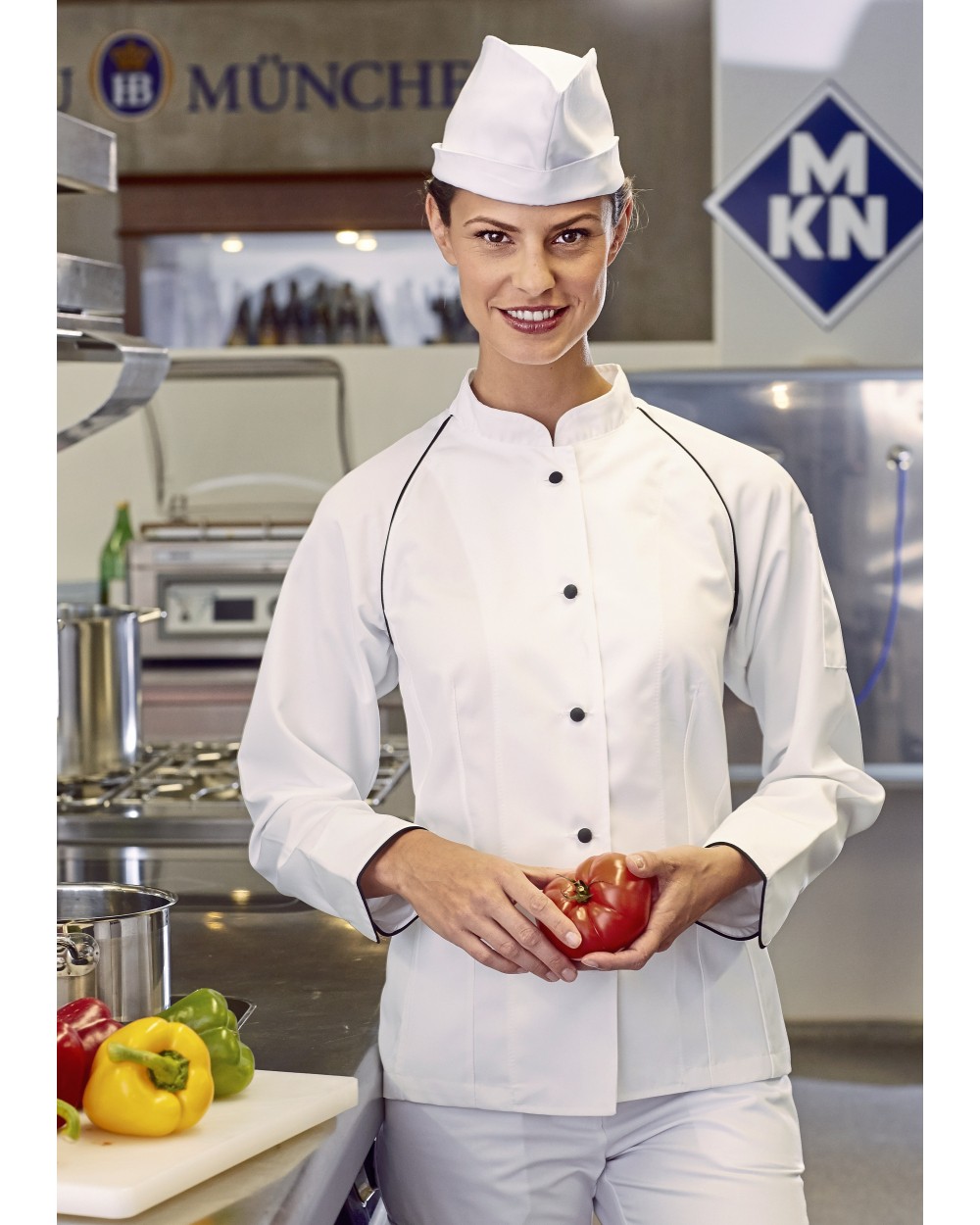 Benodigdheden C.G. WORKWEAR Chef´s Hat Genove Classic voor bedrukking &amp; borduring