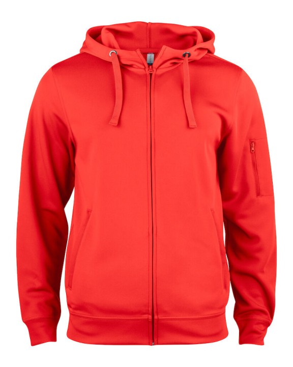CLIQUE Basic Active Hoody Full Zip Sweatshirts personalisierbar