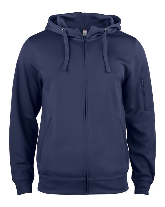 CLIQUE Basic Active Hoody Full Zip Sweatshirts personalisierbar