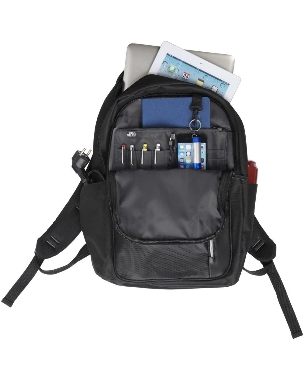Tassen & Zakken 4DO Vault RFID 15" laptop rugzak 16L voor bedrukking &amp; borduring
