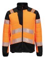 PORTWEST PW3 Hi-vis hybrid baffle jacket (T170) Jacken personalisierbar