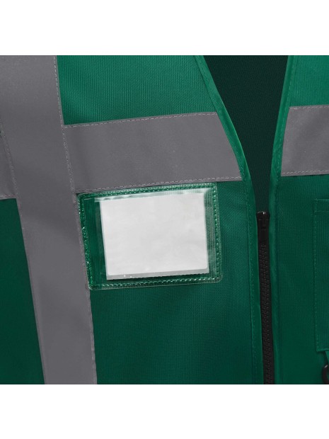 YOKO Gilet multifonction haute visibilité  personnalisable