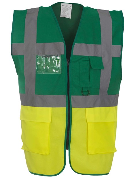 YOKO Gilet multifonction haute visibilité /api/colors/3ab6e47e-b13a-46aa-835e-db4f5501306d personnalisable