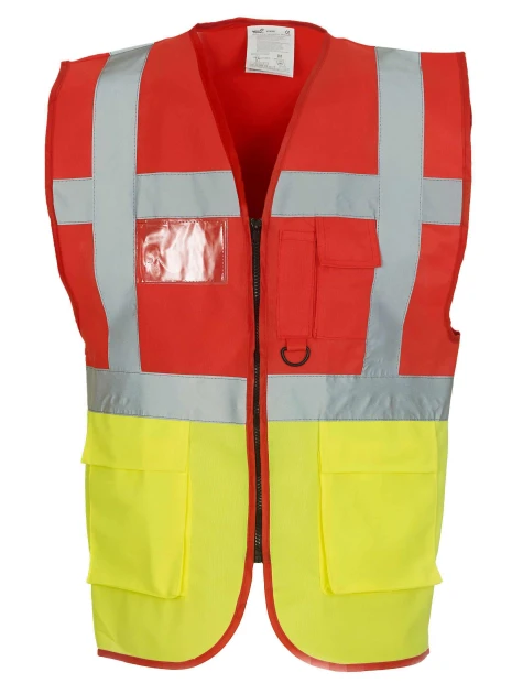 YOKO Gilet multifonction haute visibilité /api/colors/a72ffb59-4326-45eb-905c-46a9673f3c85 personnalisable