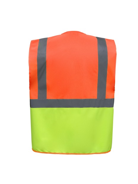 YOKO Gilet multifonction haute visibilité /api/colors/b5792299-44b1-44e6-bf9a-e18f5d83c025 personnalisable