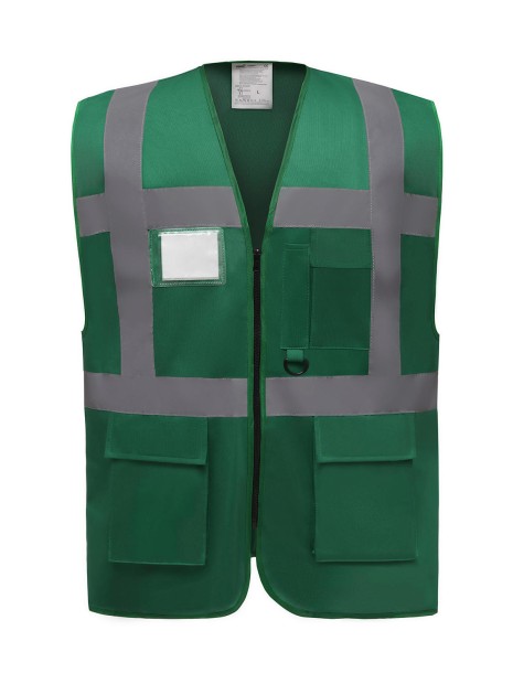 YOKO Gilet multifonction haute visibilité  personnalisable