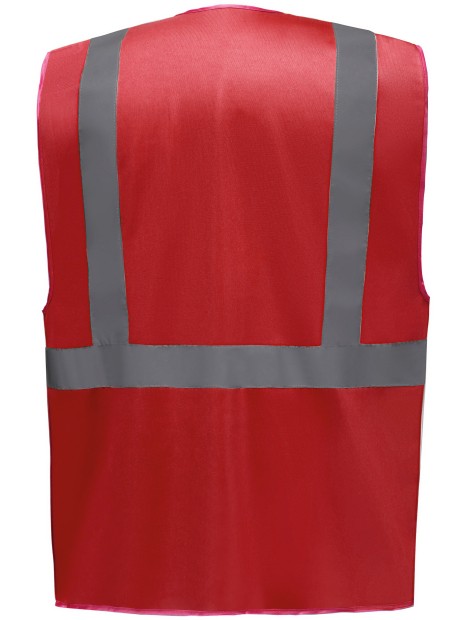 YOKO Gilet multifonction haute visibilité /api/colors/c953313a-9c9d-493b-934e-ddcf8fada2ae personnalisable