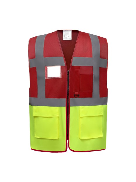 YOKO Gilet multifonction haute visibilité /api/colors/02bc8326-a392-4faa-b636-848a504dc641 personnalisable
