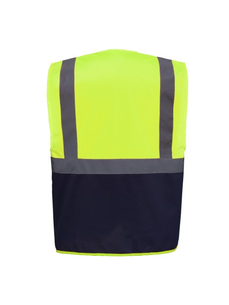 YOKO Gilet multifonction haute visibilité /api/colors/949c44e5-3e5e-4ec0-b861-c892bca4610f personnalisable