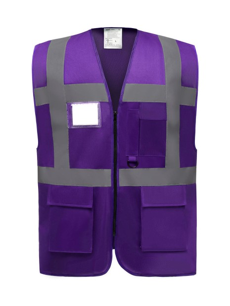 YOKO Gilet multifonction haute visibilité  personnalisable