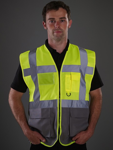 Gilets de sécurité à personnaliser YOKO Gilet multifonction haute visibilité /api/colors/9e5ec15a-ce1b-4508-8b58-60a9d559cd1a