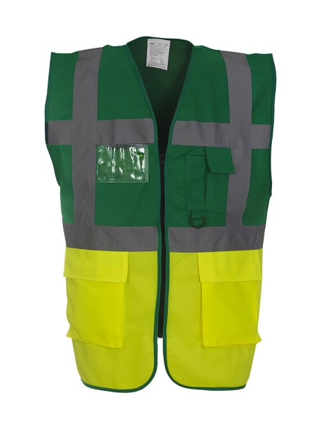 YOKO Gilet multifonction haute visibilité /api/colors/b65cdf13-78d8-447f-a97a-378e2a8f6958 personnalisable