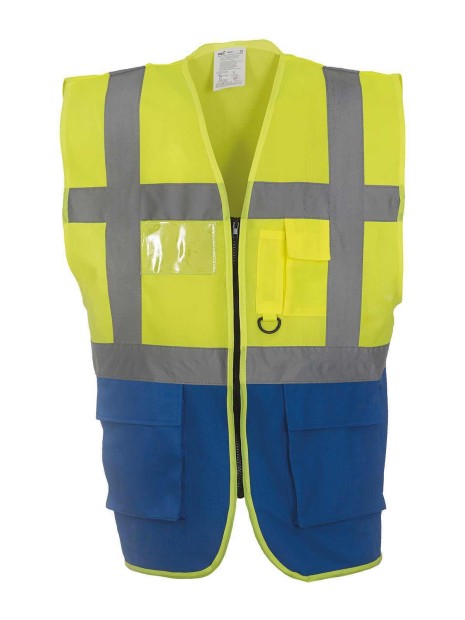 YOKO Gilet multifonction haute visibilité /api/colors/c910adba-b50a-4573-9328-570454a829a0 personnalisable