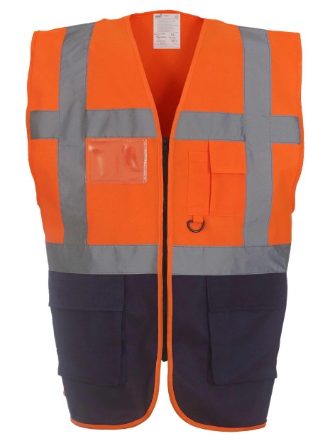 YOKO Gilet multifonction haute visibilité /api/colors/e4baf3f7-1f5c-46c1-9fb3-e23af16eef57 personnalisable