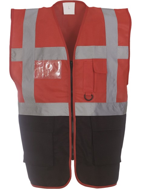 YOKO Gilet multifonction haute visibilité /api/colors/b50d1b8c-b02f-4ec6-9360-ffd14b5df30b personnalisable
