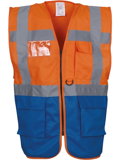 YOKO Gilet multifonction haute visibilité /api/colors/bb73a4cd-6936-42b8-8909-0bd1dac44671 personnalisable