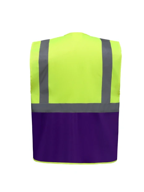 YOKO Gilet multifonction haute visibilité /api/colors/8d0030cf-cd12-4bfc-92c0-a508d60131ff personnalisable