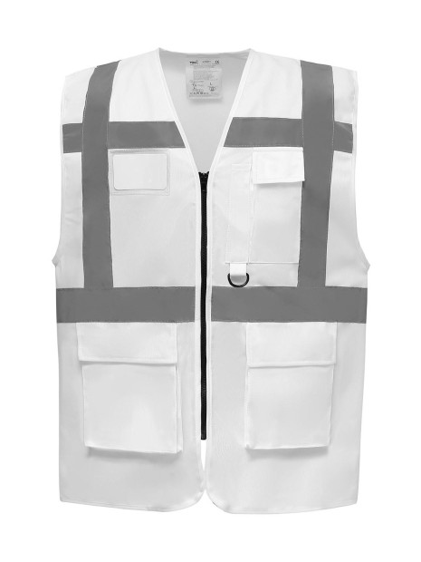 YOKO Gilet multifonction haute visibilité  personnalisable