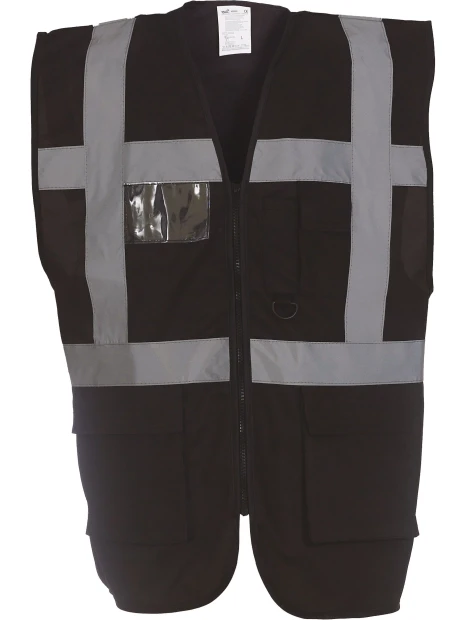 YOKO Gilet multifonction haute visibilité /api/colors/b9fdad4a-5e94-45cb-8c03-c08b349b28c3 personnalisable