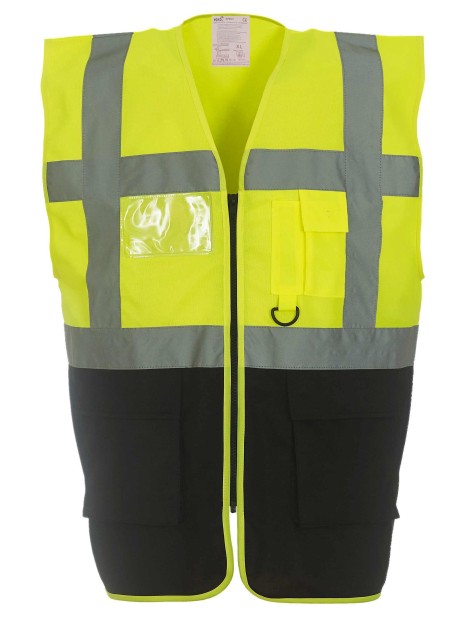 YOKO Gilet multifonction haute visibilité /api/colors/f8fdaa66-6ddc-4b38-97a7-dc26c00d2622 personnalisable