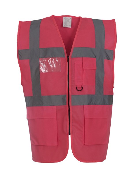 YOKO Gilet multifonction haute visibilité  personnalisable
