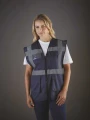 Gilets de sécurité à personnaliser YOKO Gilet multifonction haute visibilité 
