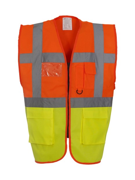 YOKO Gilet multifonction haute visibilité /api/colors/b5792299-44b1-44e6-bf9a-e18f5d83c025 personnalisable