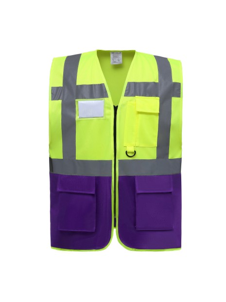 YOKO Gilet multifonction haute visibilité /api/colors/8d0030cf-cd12-4bfc-92c0-a508d60131ff personnalisable